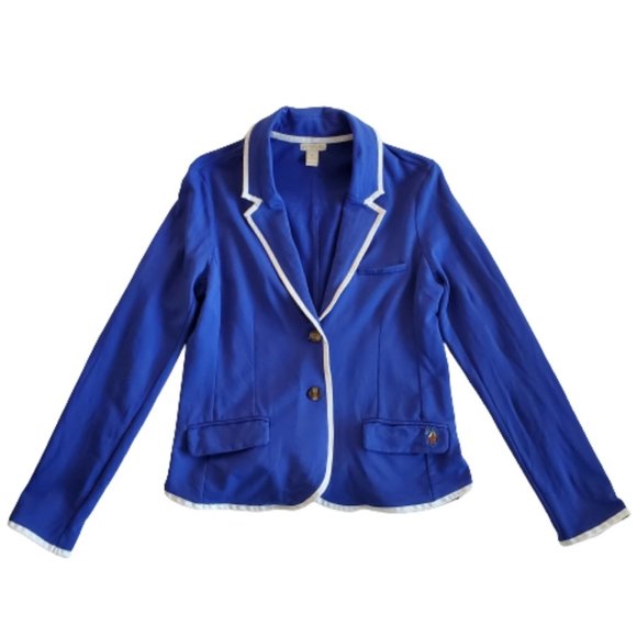 Ralph Lauren Rugby Quartet Varsity Oxford Ivy League Sport Coat Blazer, Blue, M - Picture 1 of 8
